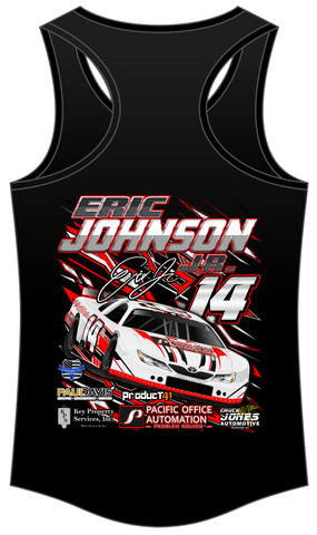 Eric Johnson Jr #14 Women's Racerback Tank Top