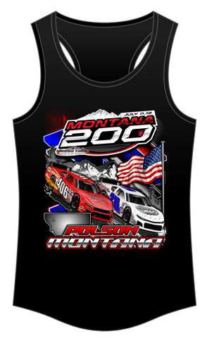 2025 Montana 200 Women's Racerback Tank Top