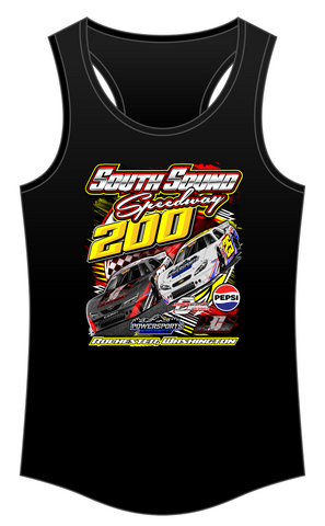 2025 South South Speedway 200 Women's Racerback Tank Top
