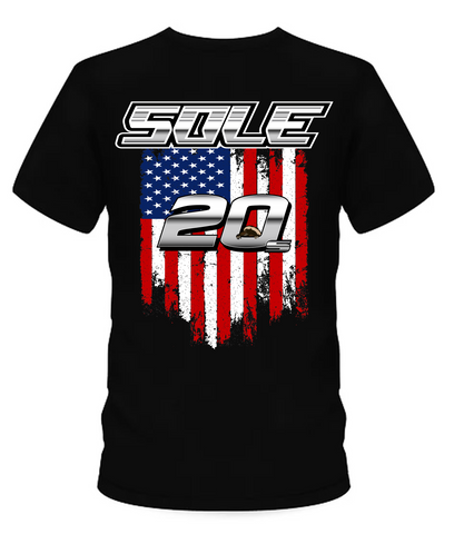 Andy Sole American Flag T-Shirt