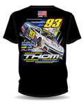 #93 Austin Thom Race Car Black Tee