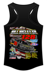 10th Annual Bill Bigley Sr. Memorial 128 Women's Racerback Tank Top