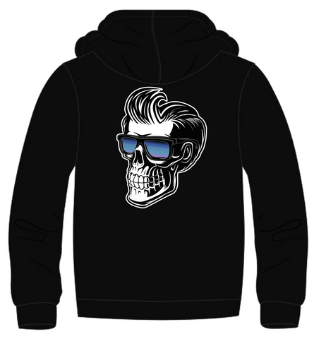 BJ Tidrick Skull Sweatshirt (Black Sunglasses)