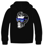 BJ Tidrick Skull Sweatshirt (Blue Sunglasses)