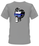 BJ Tidrick Skull T-Shirt (Blue Sunglasses)