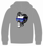 BJ Tidrick Skull Sweatshirt (Blue Sunglasses)