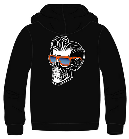 BJ Tidrick Skull Sweatshirt (Orange Sunglasses)