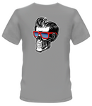 BJ Tidrick Skull T-Shirt (Red Sunglasses)