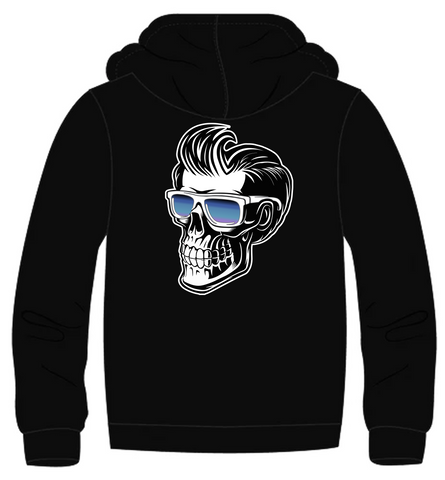 BJ Tidrick Skull Sweatshirt (White Sunglasses)