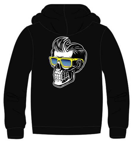 BJ Tidrick Skull Sweatshirt (Yellow Sunglasses)