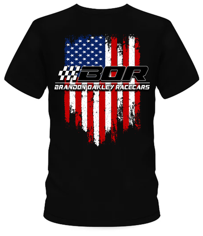 Brandon Oakley Racecars American Flag Design