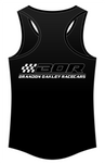 Brandon Oakley Racecars Women's Racerback Tank Top
