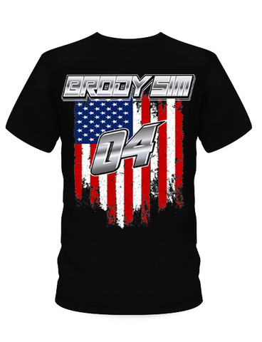Brody Sim American Flag Design
