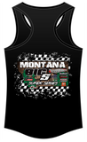 Mission Valley Super Oval Montana Big 5 Women's Racer Top Tank Top