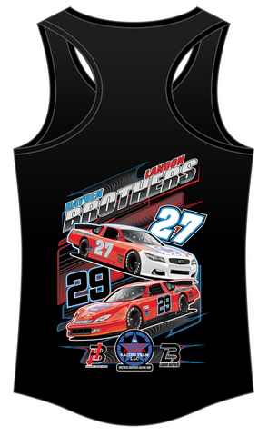 The Brothers Brothers Racing Team Women's Racerback Tank