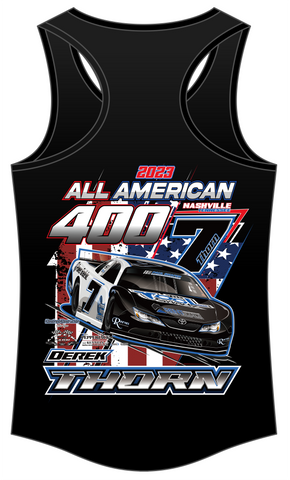 Derek Thorn Women's Racerback Tank Top- 2023 All American 400