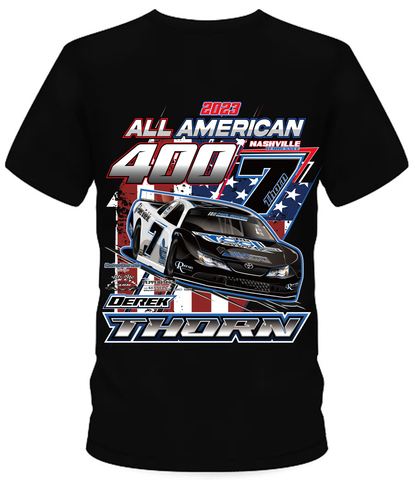 Derek Thorn T-Shirt- 2023 All American 400 – shorttrackheroes
