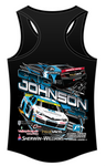 2025 Eric Johnson Jr ARCA Women's Racerback Tank Top