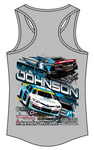 2025 Eric Johnson Jr ARCA Women's Racerback Tank Top