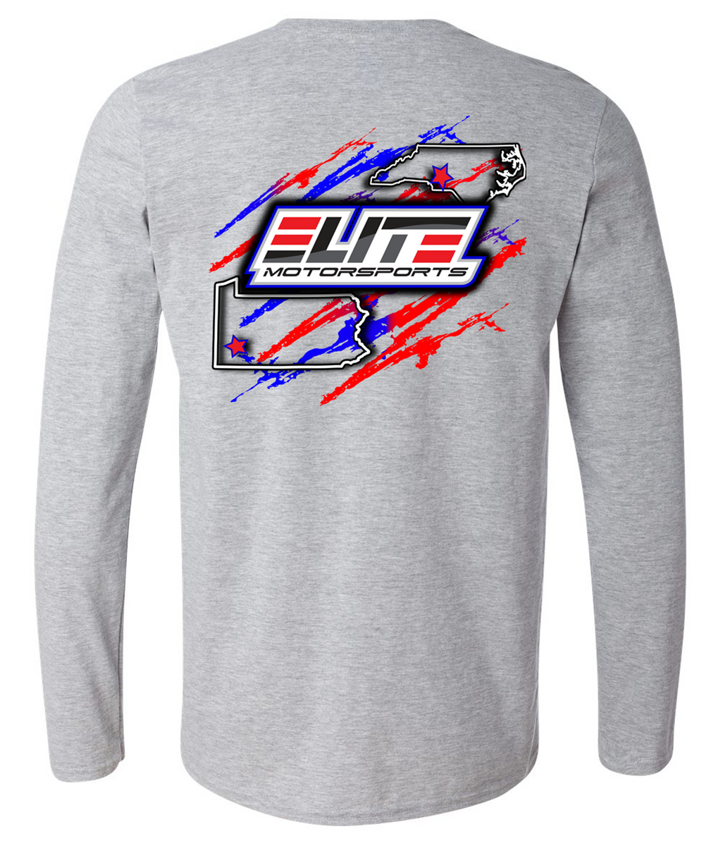 Elite Motorsports Long Sleeve T-Shirt – shorttrackheroes