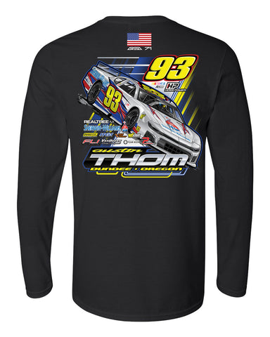 #93 Austin Thom Race Car Long Sleeve T-Shirt