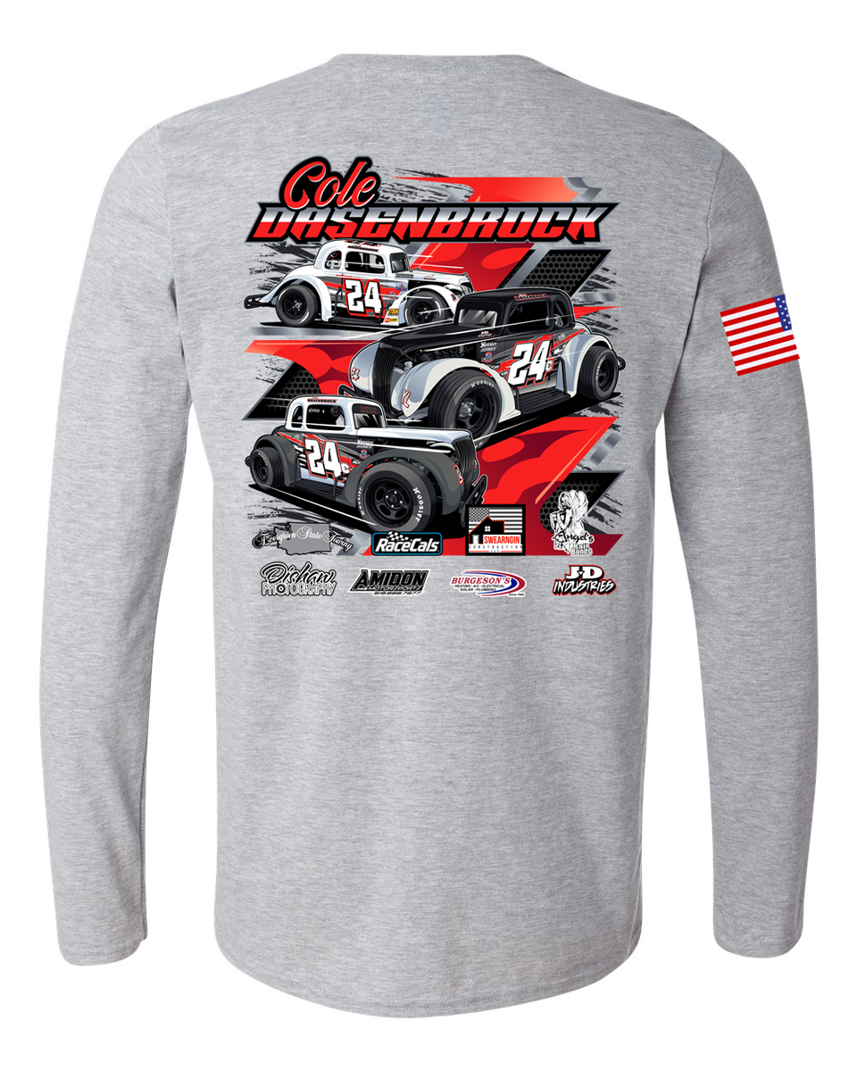 2026 Cole Dasenbrock Long Sleeve T-Shirt – shorttrackheroes