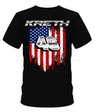 Jason Kreth American Flag T-Shirt