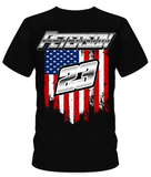 Jeff Peterson American Flag T-Shirt