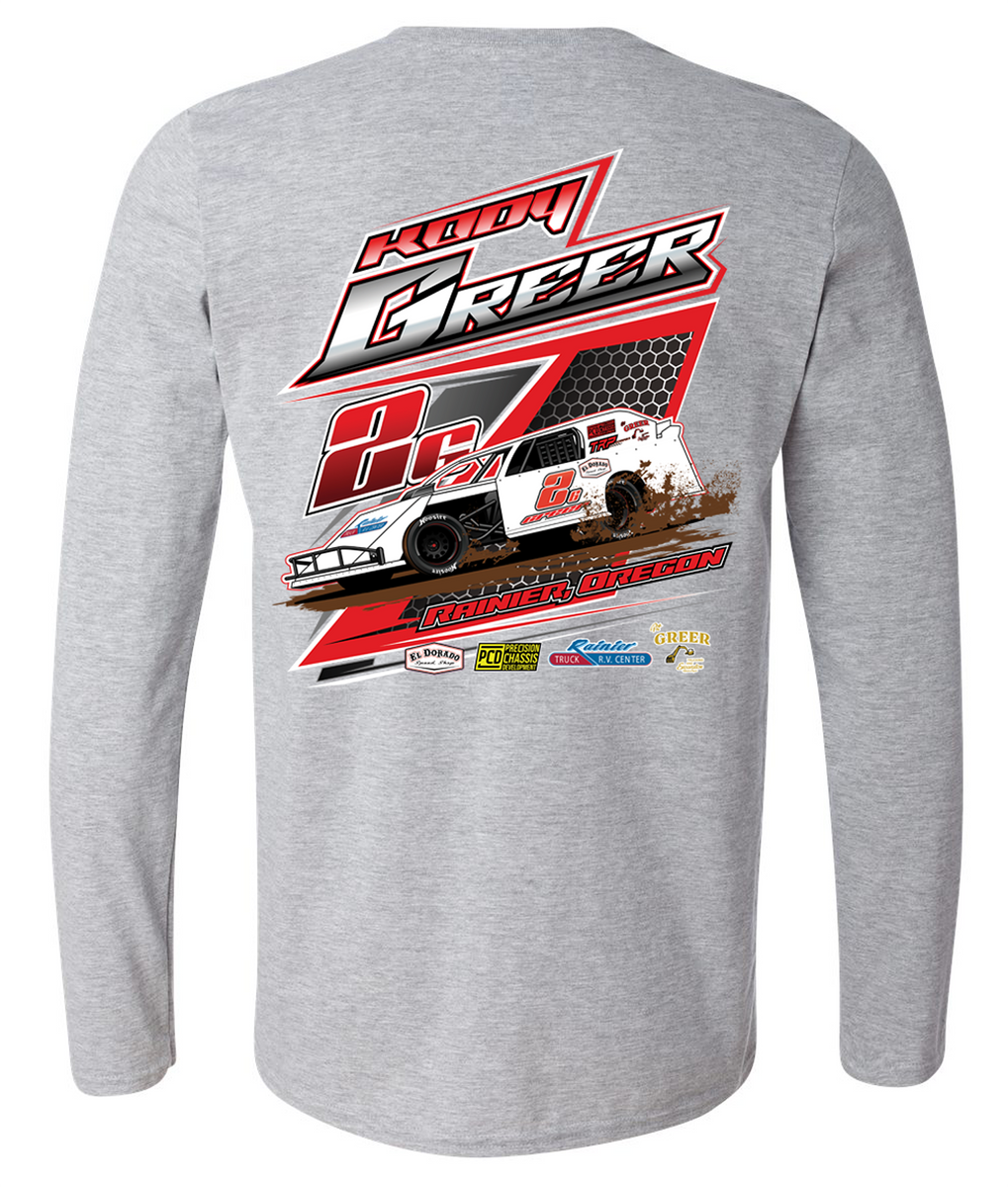 Kody Greer Long Sleeve T-Shirt – shorttrackheroes
