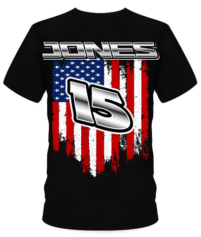 Keirstin Jones American Flag T-Shirt