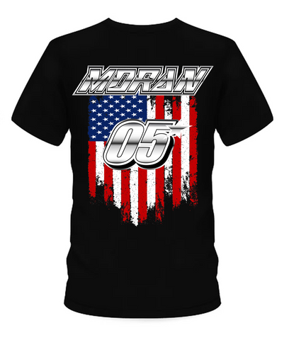 Kaidyn Moran American Flag T-Shirt