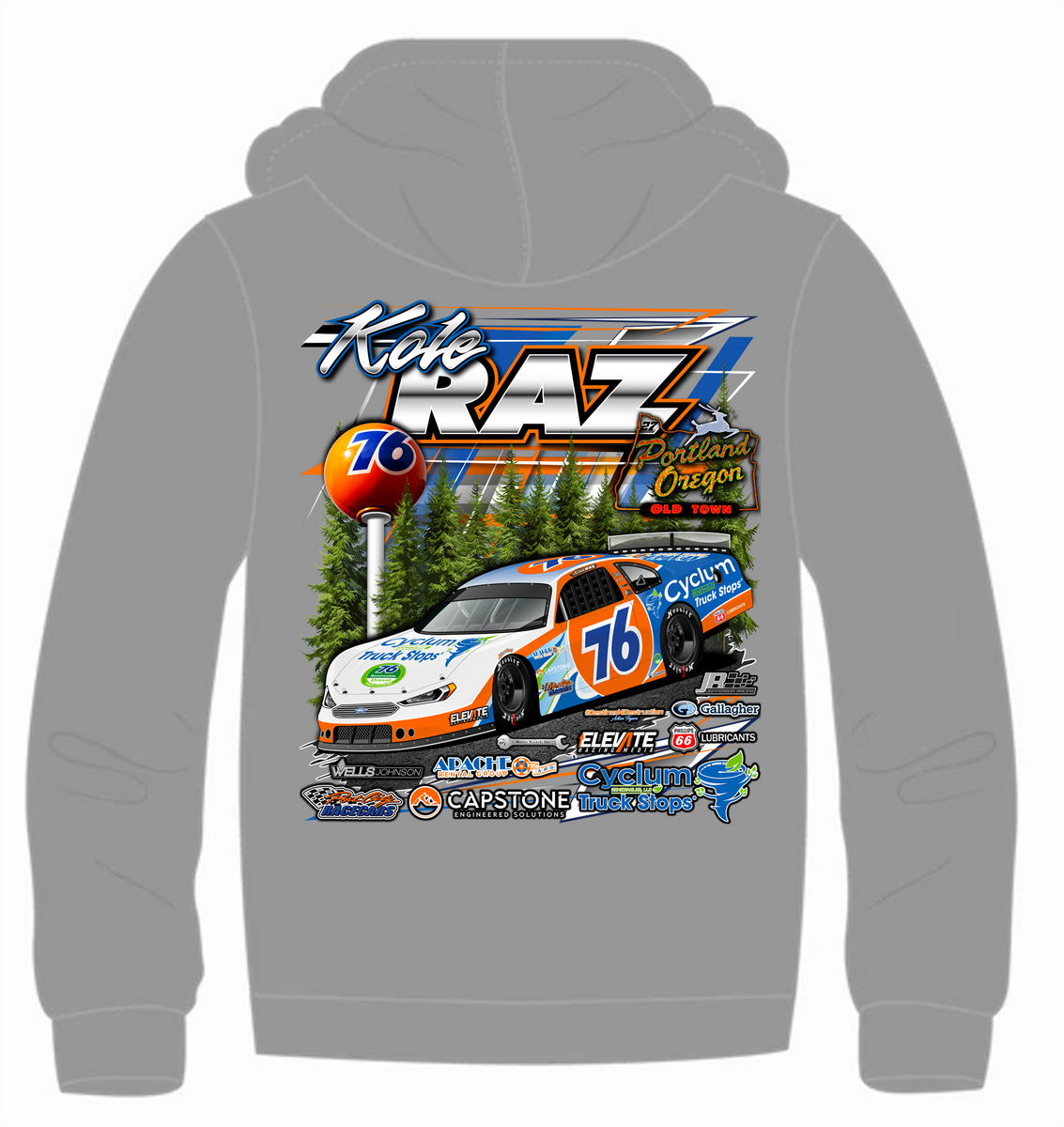 Kole Raz 2025 Sweatshirt – shorttrackheroes