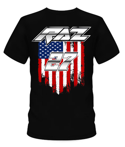 Kole Raz American Flag T-Shirt