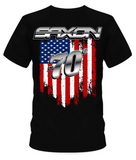 Kaye Saxon American Flag T-Shirt