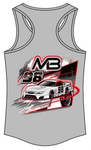 Matt Barrett Women's Racerback Tank Top (Red Car)