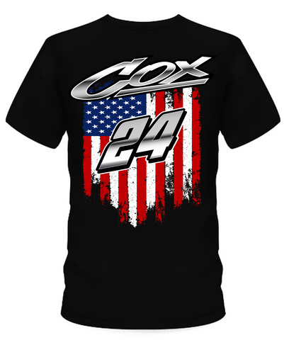 McKenna Cox American Flag T-Shirt