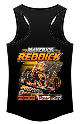 Maverick Reddick Women's Racerback Tank Top