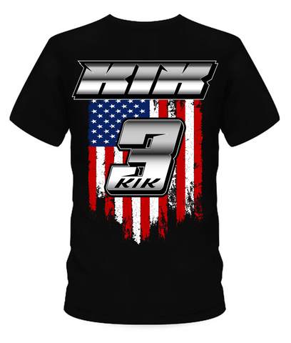 Neena Kik American Flag T-Shirt