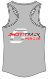 Short Track Heroes Women's Racerback Tank Top