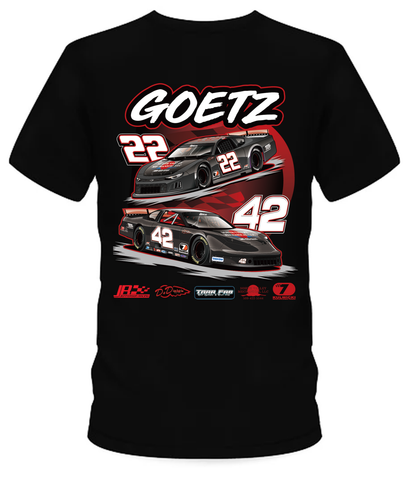Evan Goetz Racing Evan Goetz T-Shirt – shorttrackheroes