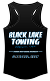 Black Lake Towing Women's Racerback Tank Top