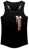 Racing Dynamiks #54 Women's Racerback Tank Top