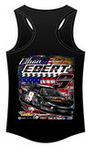 Ethan Ebert Super Late Model Women's Racerback Tank Top