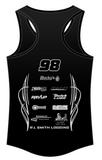 Matt Barrett Pinstripe Women's Racerback Tank Top