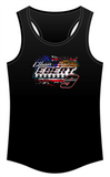 Ethan Ebert Super Late Model Women's Racerback Tank Top