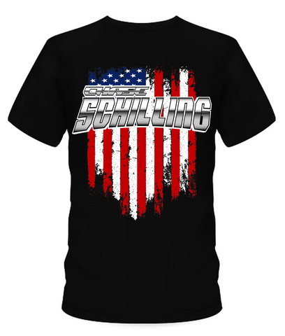 Chase Schilling American Flag T-Shirt