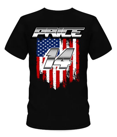 Colton Price American Flag T-Shirt