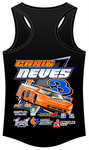 Craig Neves #3 Women's Racerback Tank Top