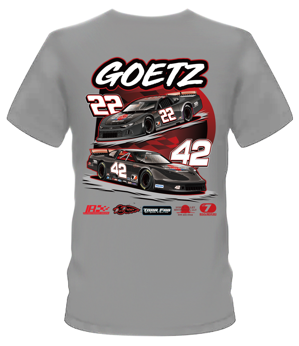 Evan Goetz Racing Evan Goetz T-Shirt – shorttrackheroes