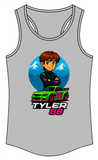 2026 Tyler #88 Women's Racerback Tank Top